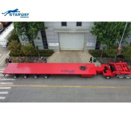 extendable lowbed trailer