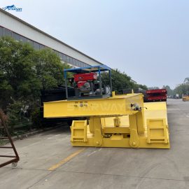 4 Axles 100 ton Detachable Gooseneck Lowbed Trailer For Sale